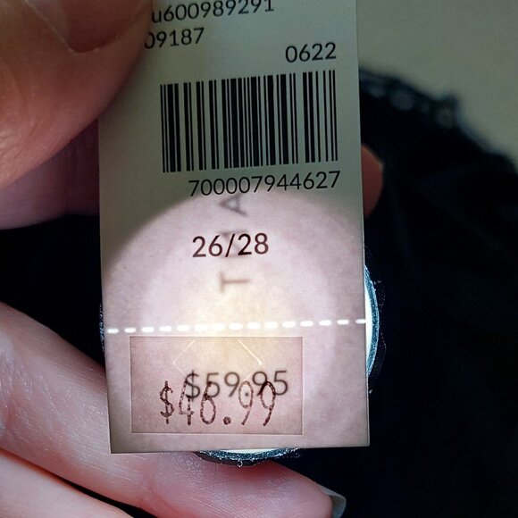 Lane Bryant Swing Ruffle Off the Shoulder Knit Top Women's Size 26/28 - Picture 14 of 14